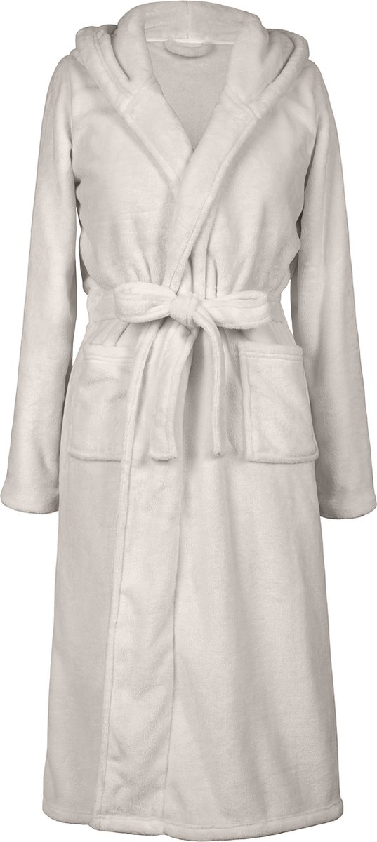 Mistral Home - BADJAS - fleece - l/xl - effen kleur - Écru