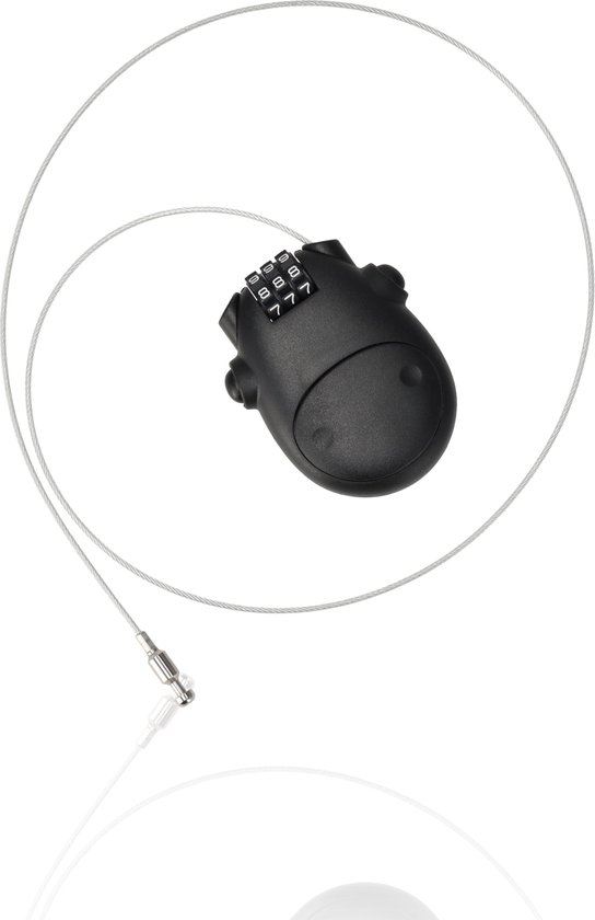 Cijferslot hangslot met code 6 stuks – Weerbestendig fietsslot voor binnen en buiten – Duurzaam staal en kunststof – 8x4.6x1.2 cm veiligheidsslot