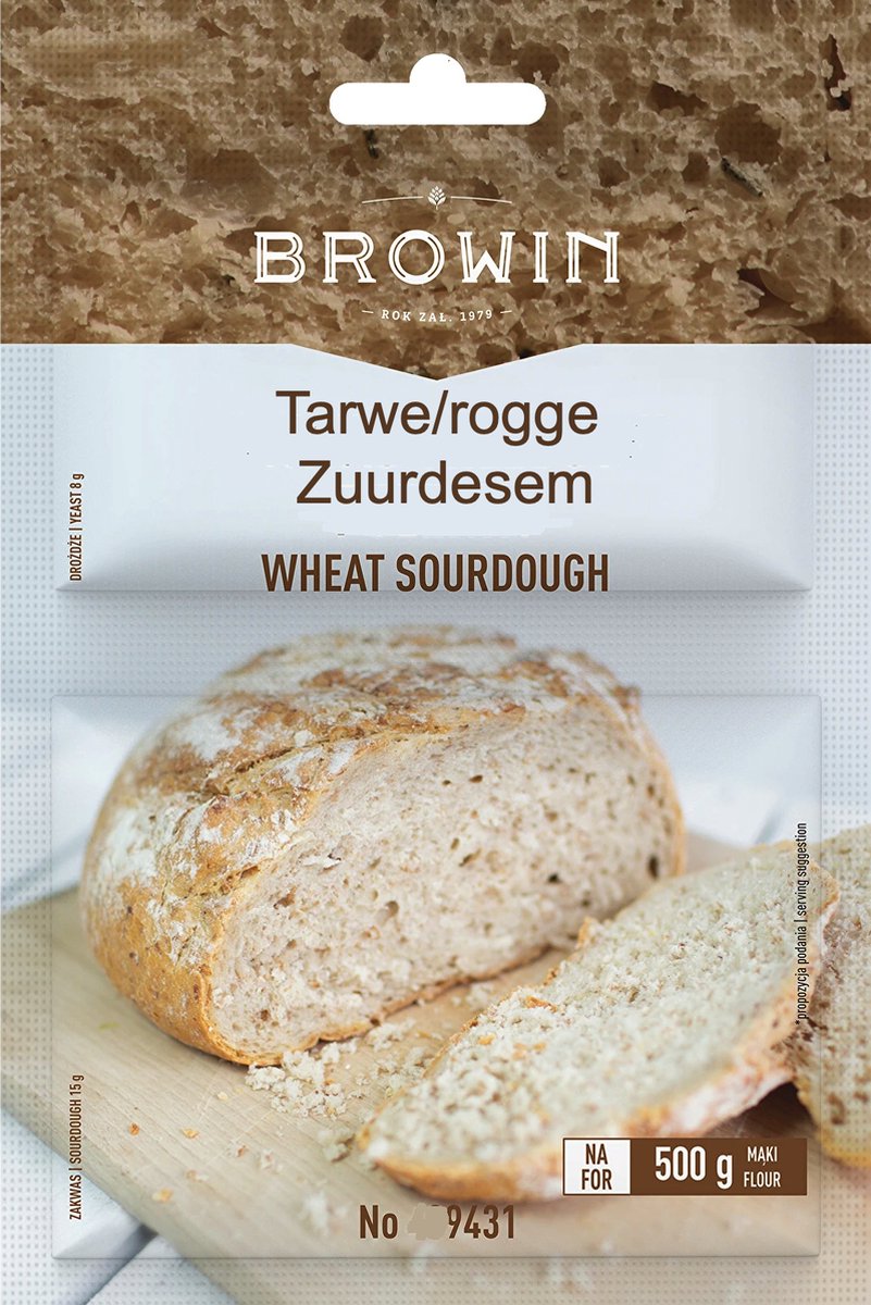 Browin - Tarwe/rogge Zuurdesem