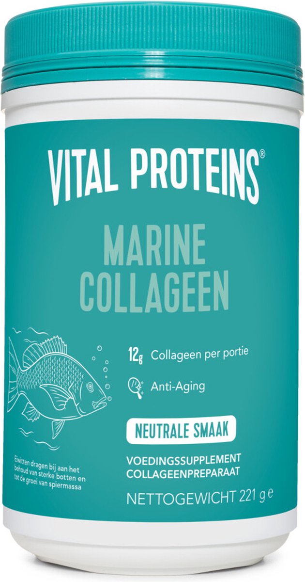 Vital Proteins Marine Collageen - 2 x 221 gr - Voordeelverpakking