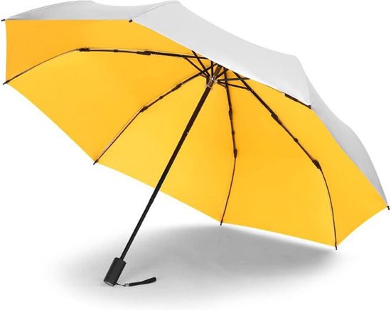 Winddichte Reisparaplu, Sterk, Windbestendig, Pro Storm, Compact, Reisparaplu Automatisch Openen En Sluiten En Inklapbaar (210T 120 X 76Cm),Blauw