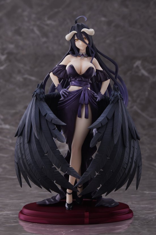 Overlord PVC Statue Albedo Black Dress Ver. 20 cm