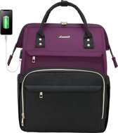 LOVEVOOK 15,6 Pouces Imperméable Sac à Dos Femme pour Prdinateur