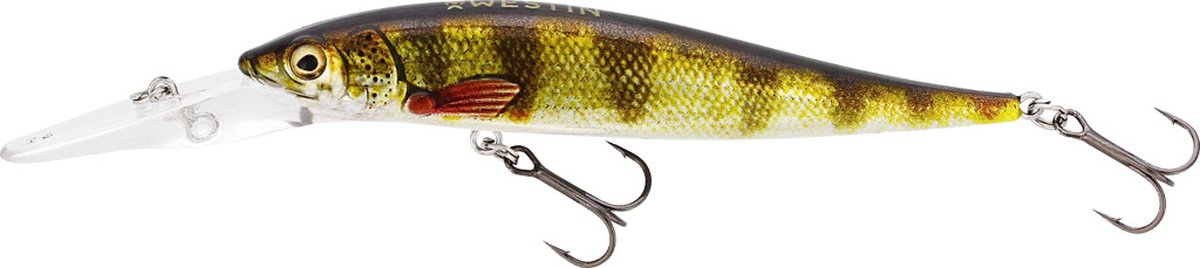 Westin Jerkbite MR Jerkbait Suspending Real Perch 7,5cm 6gr