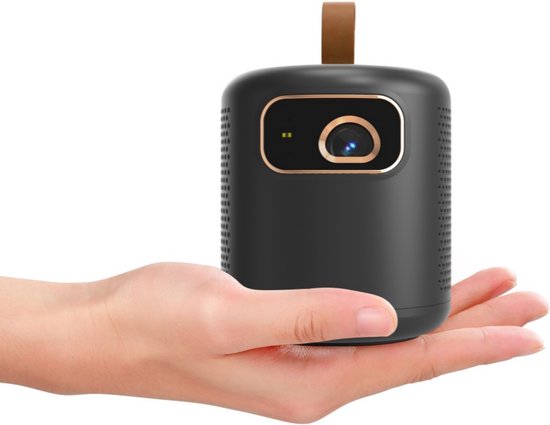 [Google TV Certified] ETOE Dolphin DLP Projector, 500 ANSI Lumens, Native 1080P, 4K UHD Video Decoding, Auto Focus & Keystone, Dual-Band Wi-Fi, Netflix / YouTube / Prime Video voorgeïnstalleerd