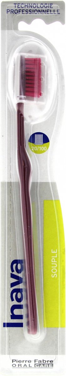 Inava Zachte Tandenborstel 20/100 (Kleur : Violet)