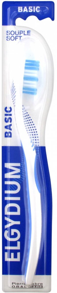 Elgydium Basic Zachte Tandenborstel (Kleur : Blauw)