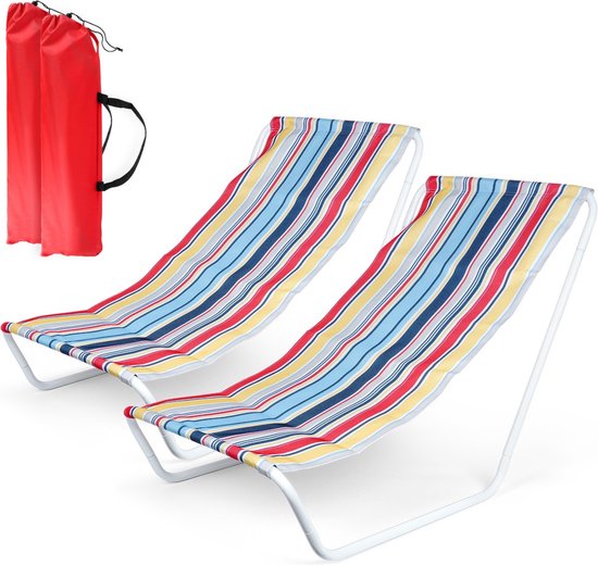 strandstoel-opvouwbaar-2-stuks-strandmat-zonneligstoel-ligstoel
