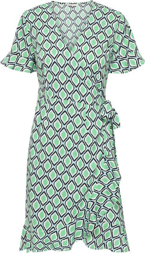 Only Onlevida S/S Short Dress Wvn Noos (15237382) au meilleur prix sur