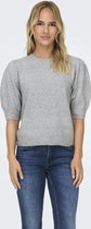 Only Trui Onlrica Life 2/4 Pullover Knt Noos 15318551 Light Grey Melange Dames Maat - S