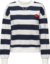ONLY - ONLSERENA L/S STRIPE O-NECK SWT - Dames - Sweaters