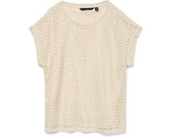 Vero Moda T-shirt Vmmaya Ava Ss Top Jrs 10325017 Birch Dames Maat - L