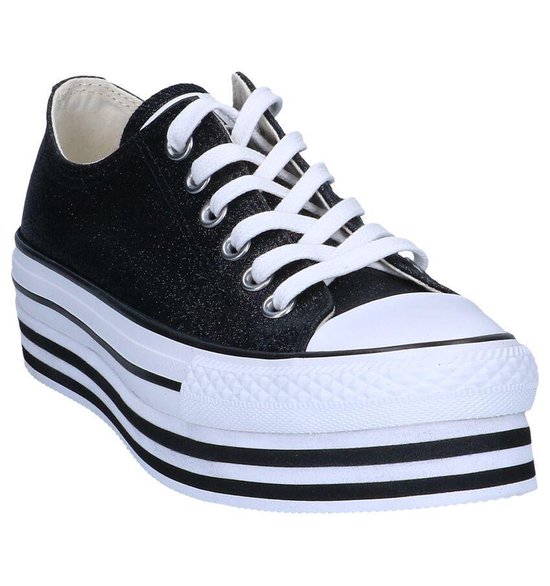 Zwarte Sneakers Converse AS Platform Layer OX Dames 41,5 | bol.com
