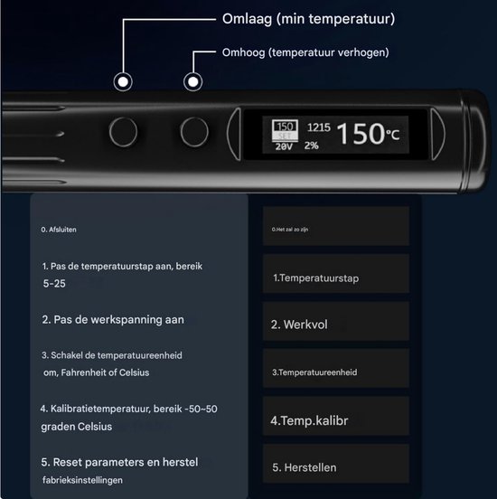 Miniware TS101 65W Digitaal OLED Soldeerstation
