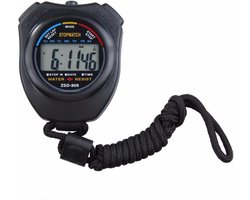 Stopwatch - Digitale Stopwatch - Digitale Stopwatch Timer - Interval Fitness Chronometer - Sport stopwatch - handheld chronograaf - met fluitje - Grote Display
