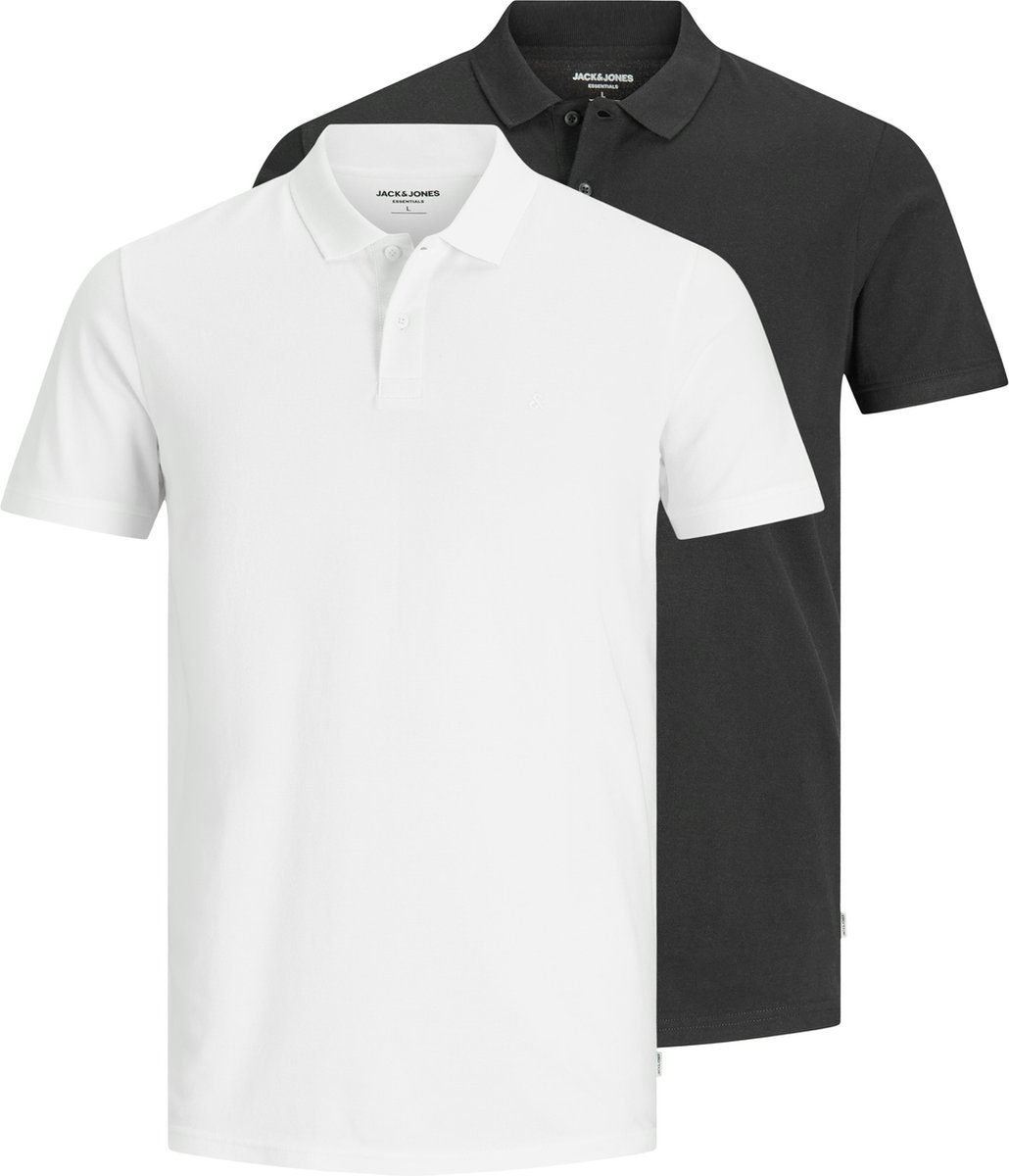 Jack & Jones Basic Polo Heren (2-pack) - Maat S