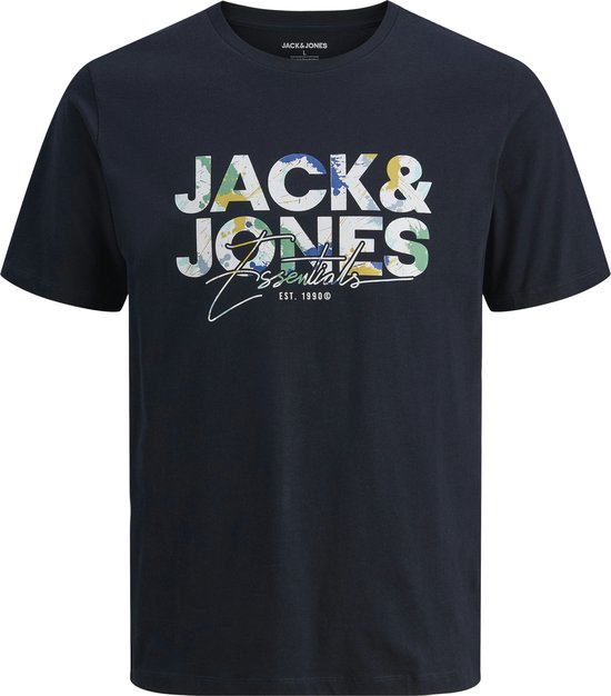 JACK&JONES - T-shirt JJGEPLAS SS à col rond PLS - Homme - T-shirts