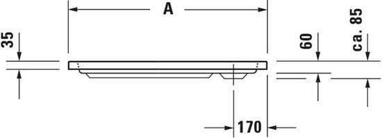 Receveur de douche 1200x800 mm, blanc alpin