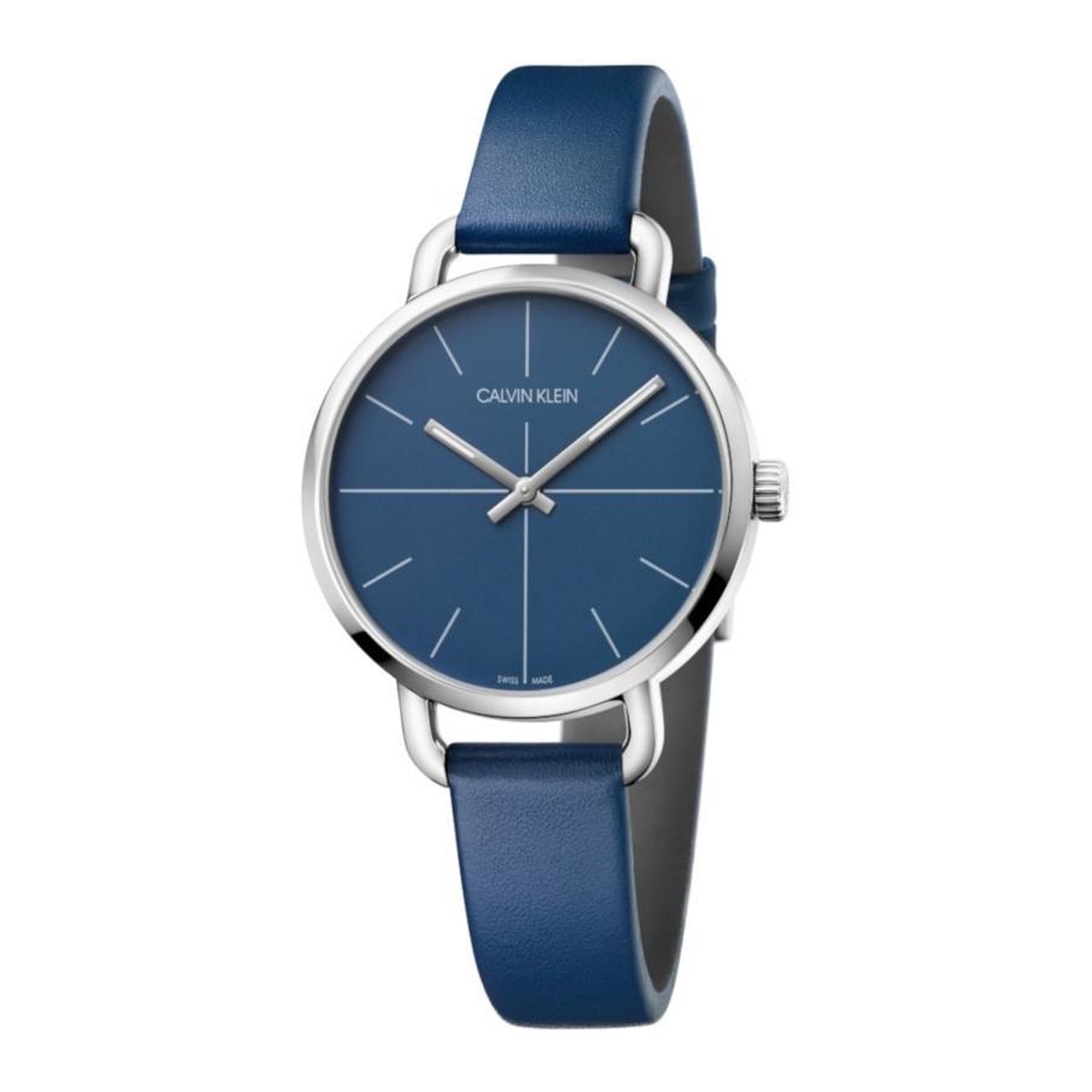 Calvin Klein Even horloge - Blauw