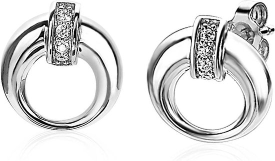 Zinzi Jewels 925 Sterling Zilveren Oorbellen - Zilver | bol.com