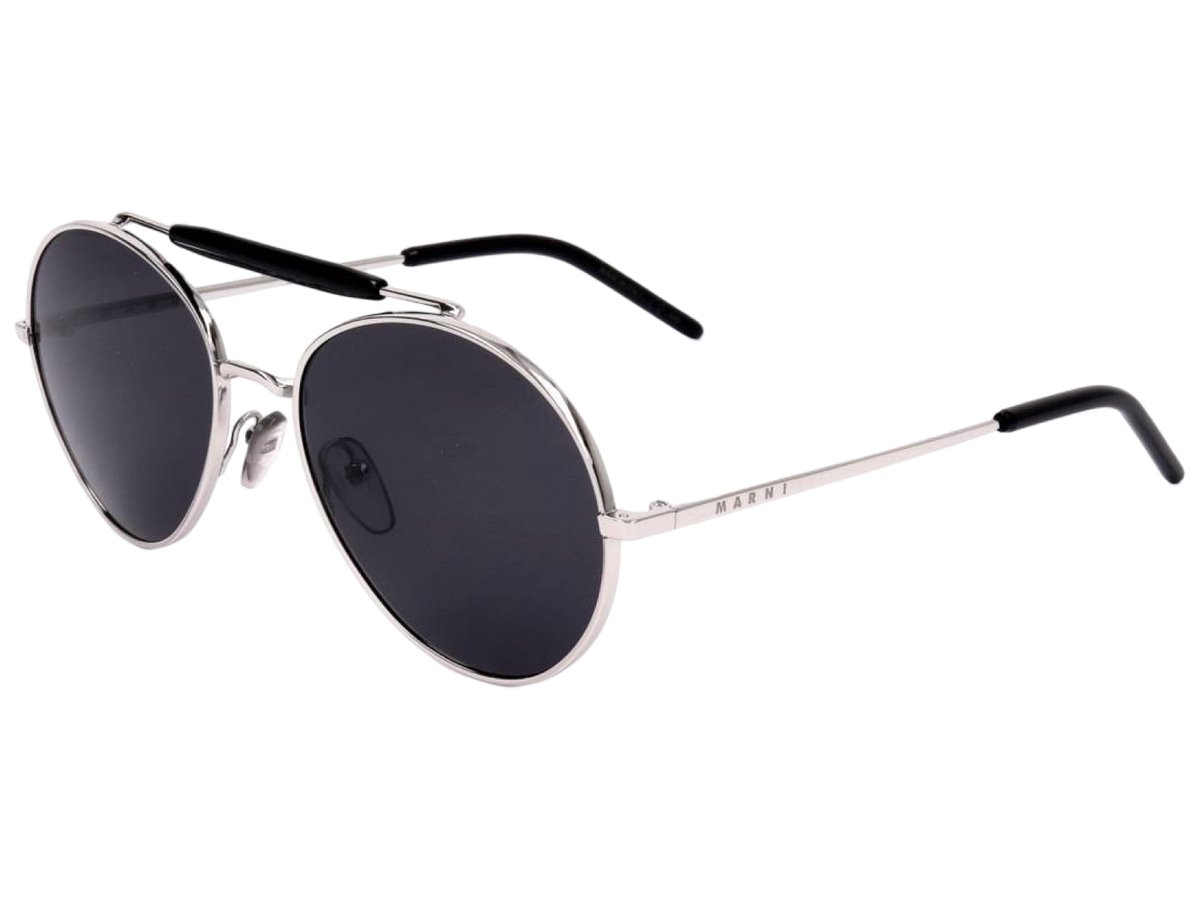 Marni ME115S 028 Zonnebril - Dames - Zilverkleurig