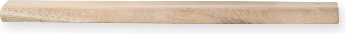 Zwevende wandplank eiken met boomstam rand 300 x 30 cm - 40 mm - Wandplank - Wand plank - Wandplank hout - Wandplank zwevend - Zwevende wandplank - Wandplanken & -rekken - Wandplank kinderkamer - Boekenplank - Boekenplanken - Boekenplank kinderkamer