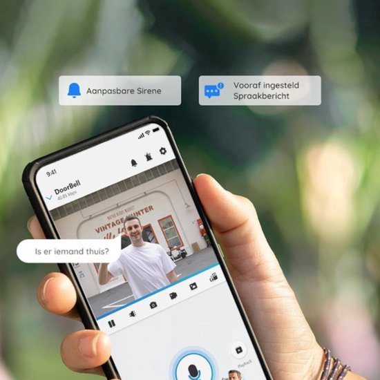 Deurbel Met Camera - Ring - Videofoon - WIFI - Groothoek - Slimme Detectie — afbeelding 2