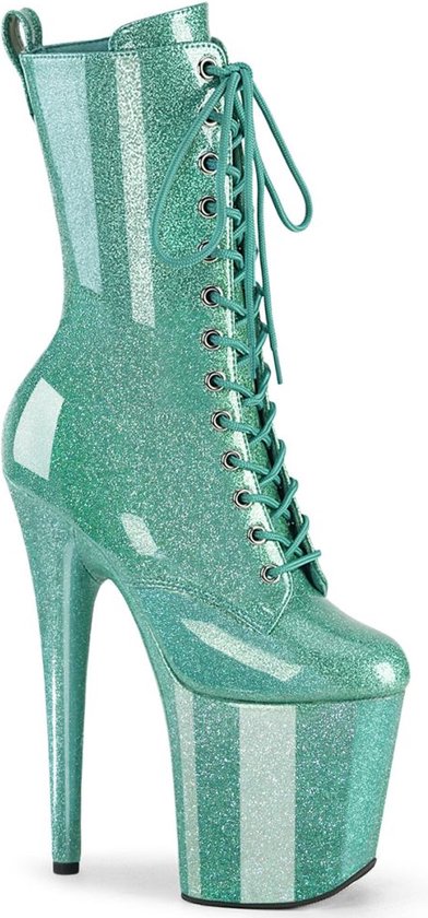 Pleaser - FLAMINGO-1040GP Bottes femmes à plateforme - US 9 - 39 Chaussures - Vert menthe