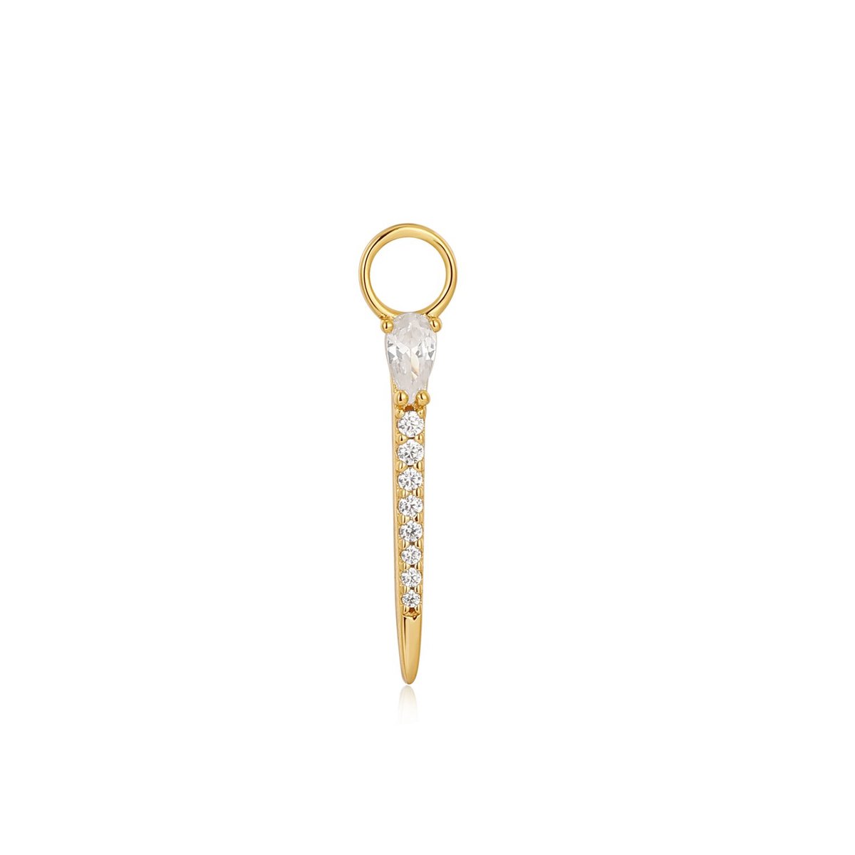 Ania Haie AH EC048-13G Pop Charms Dames Hanger - Fantasie - Sieraad - Zilver - Goudkleurig - 925 Zilver - 2 mm breed - 18 mm lang
