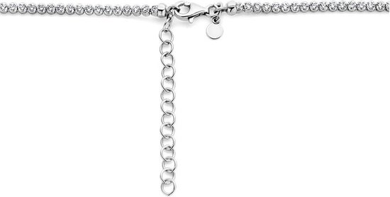 Collier tennis Zircone 2.5 Mm Argent Rhodié