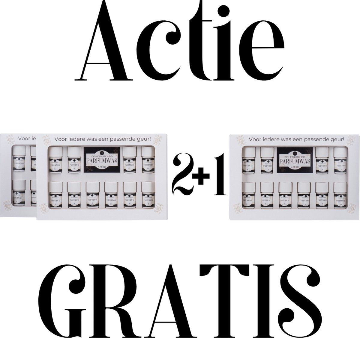 Goedkoopste Wasparfum Cadeau Doos 2 1 GRATIS! Parfumwas de Heerlijkheid