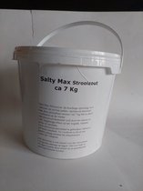 Saltymax strooizout ca 6 Kg in afgesloten emmer
