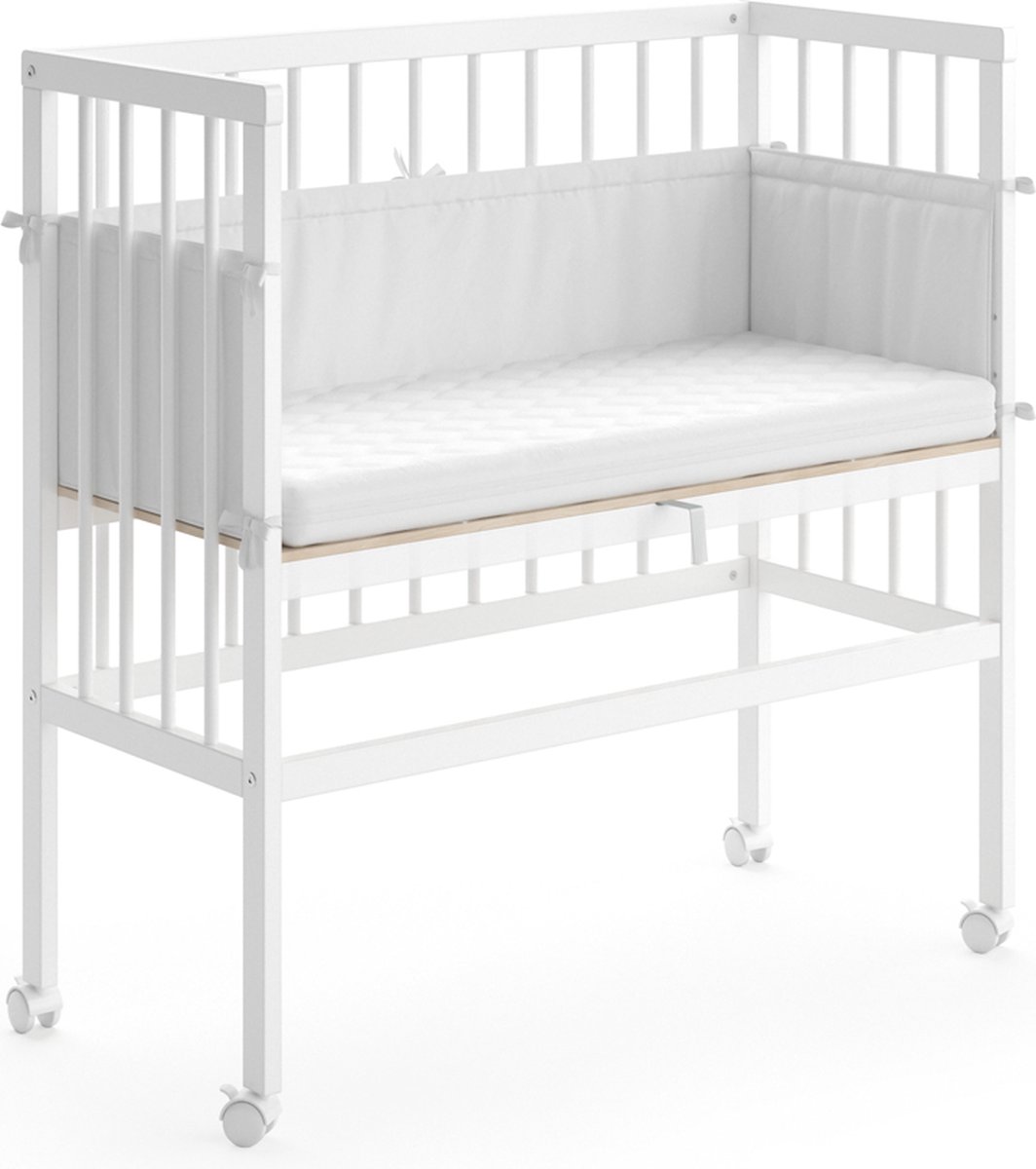 Vitalispa Sophie Aanschuifbed – 94 x 42.5 cm 1 zijhek Wit