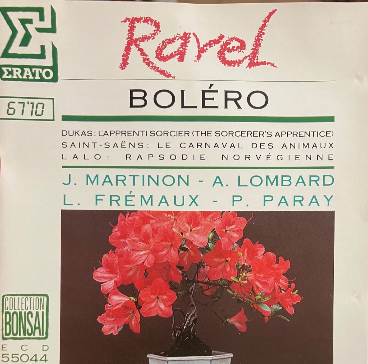 Dukas: Der Zauberlehrling / Ravel: Boléro / Saint-Sae...