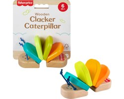 Fisher-Price Houten Rammelaar Rups