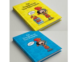 Combinatie Vriendenboek voor Recepten & Vriendenboek voor Bakrecepten | Mooi cadeau met emotionele waarde | Verzamel de lekkerste recepten en de mooiste herinneringen | Ook geweldig afscheidscadeau