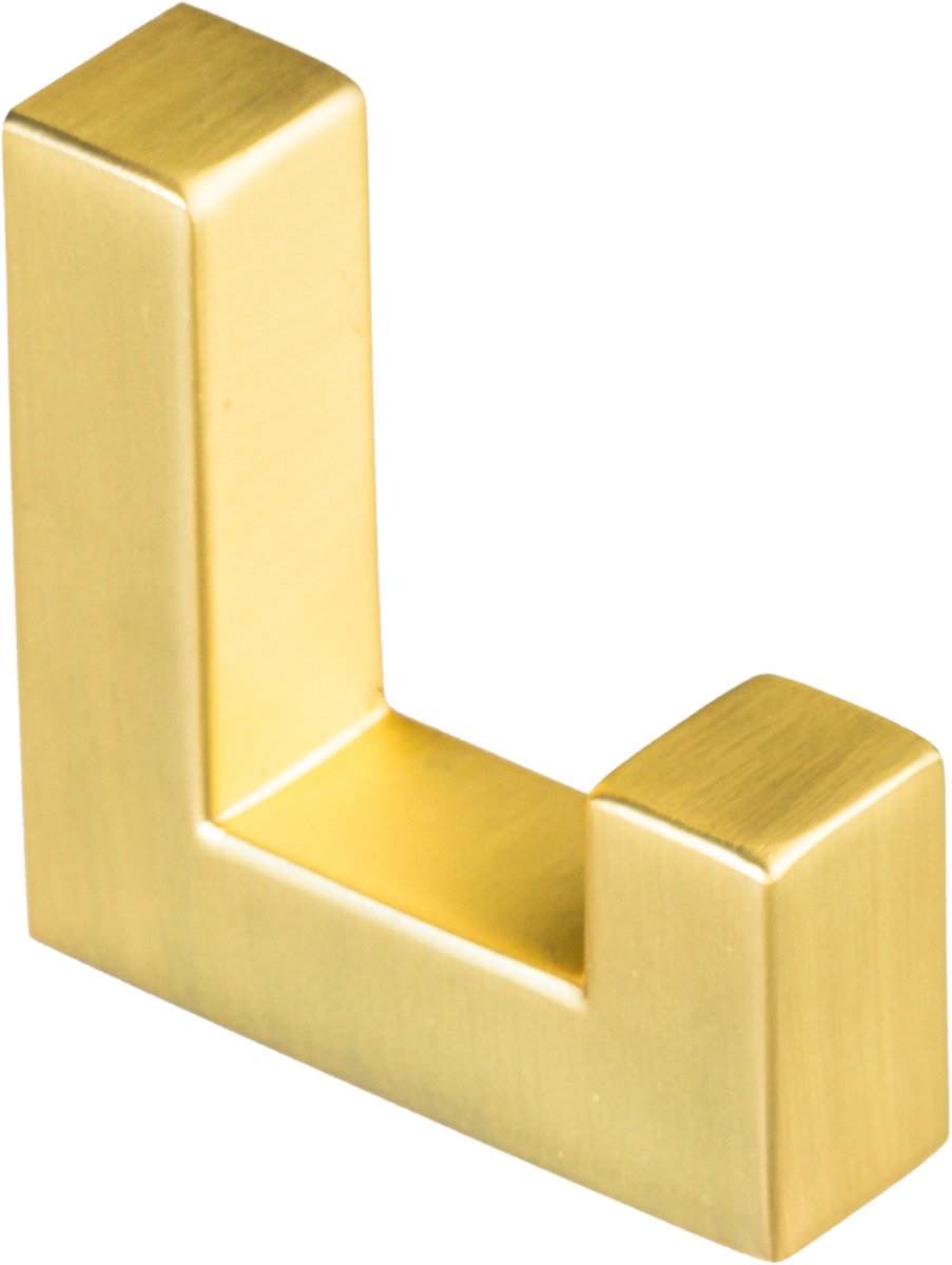 Ostiumhome® - Jashaak- Handdoekhaak - Enkel - Badkamer - Keuken - Modern Design - Mat Goud