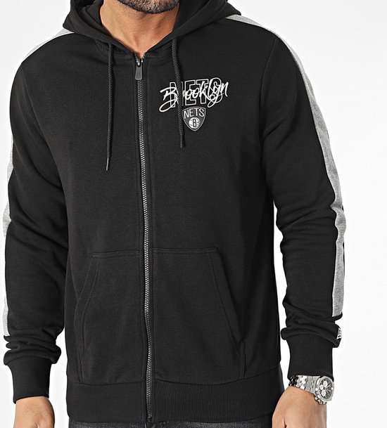 New Era - Sweat-shirt Zip à capuche Brooklyn Nets - Taille : S