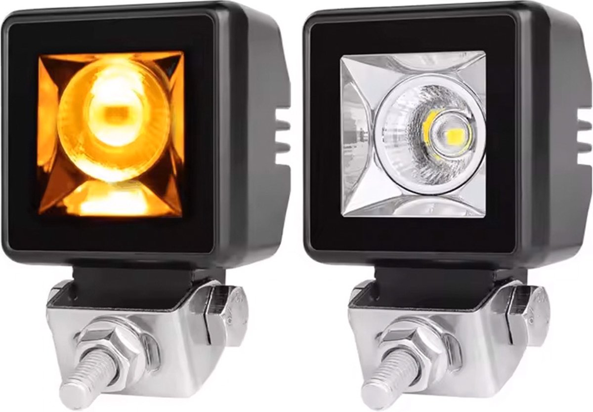 SK-Import LED Lamp Geel Aluminium