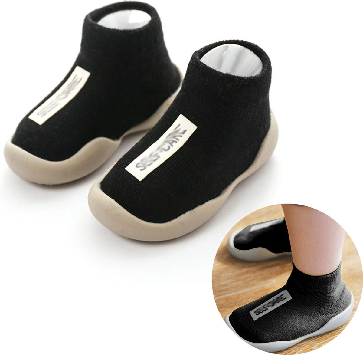 LOUZIR Antislip baby schoentjes Babyslofjes Slofjes voor je Baby Eerste loopschoentjes