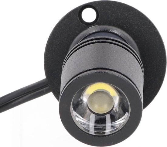 Cocoarm Mini LED Display Strahler, 4er Pack, Dimmbares USB 5 V Display Beleuchtungsgehäuse mit Steuerschalter für Kunstwerke, Schmuck, Pflanzen, Schaufenster, Schrank Unter Dem Schrank