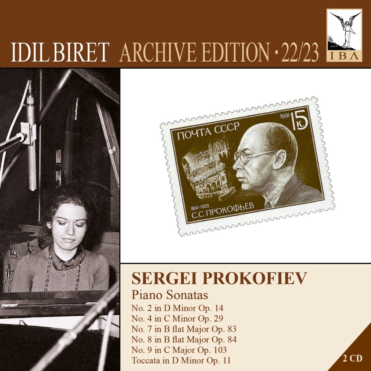 Idil Biret - Prokofiev: Sonatas & Toccata - Idil Biret Archive Edition 22/23 (2 CD)
