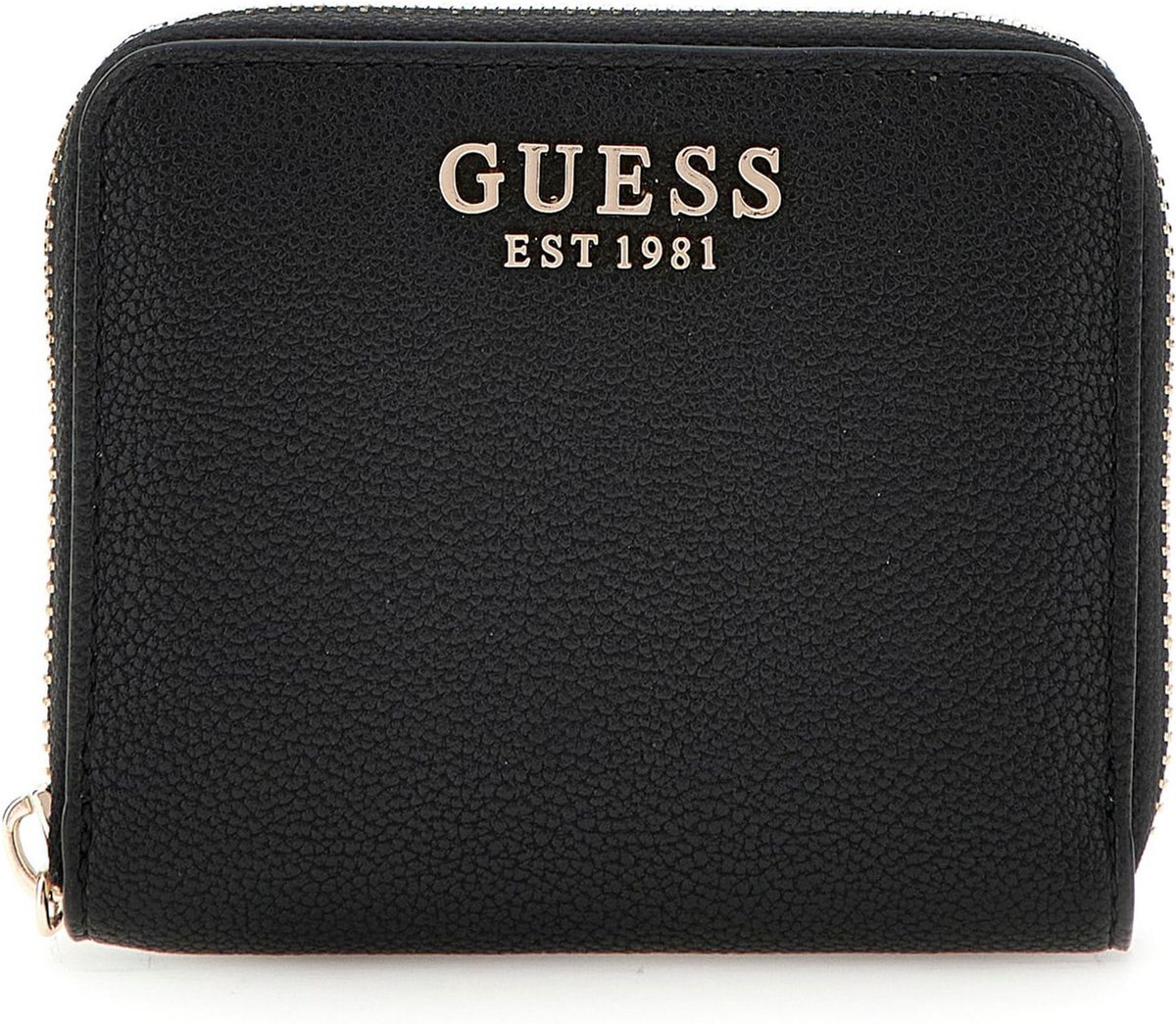 GUESS Portemonnee Eco Ali Zip Around Wallet Black Zwart
