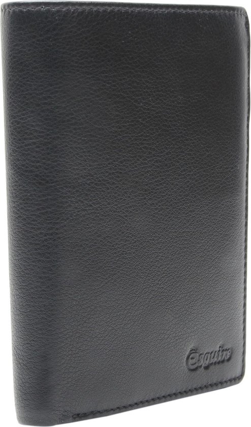 Esquire Leren Portemonnee Viktoria Wallet Black Zwart