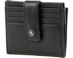 MANDARINA DUCK Leren Kaarthouder Downtown Credit Card Holder Black Zwart