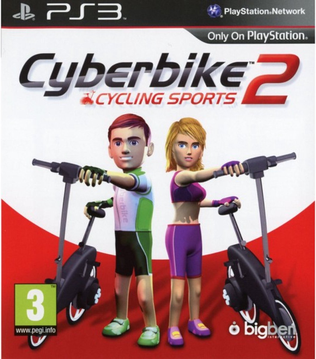 Playstation 3 - Cyberbike 2 Cycling Sports (game only)