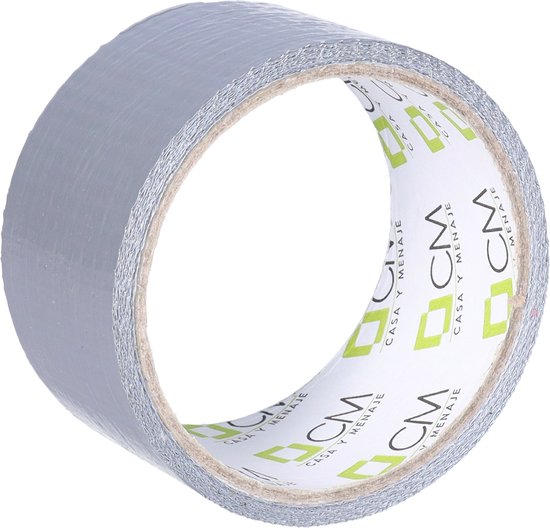 CM Duct tape - grijs - 1x rol - 48mm x 10m - binnen/buiten