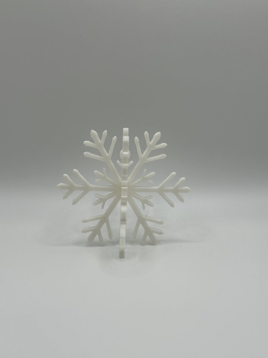 Snowflake Ornament - 6-pack