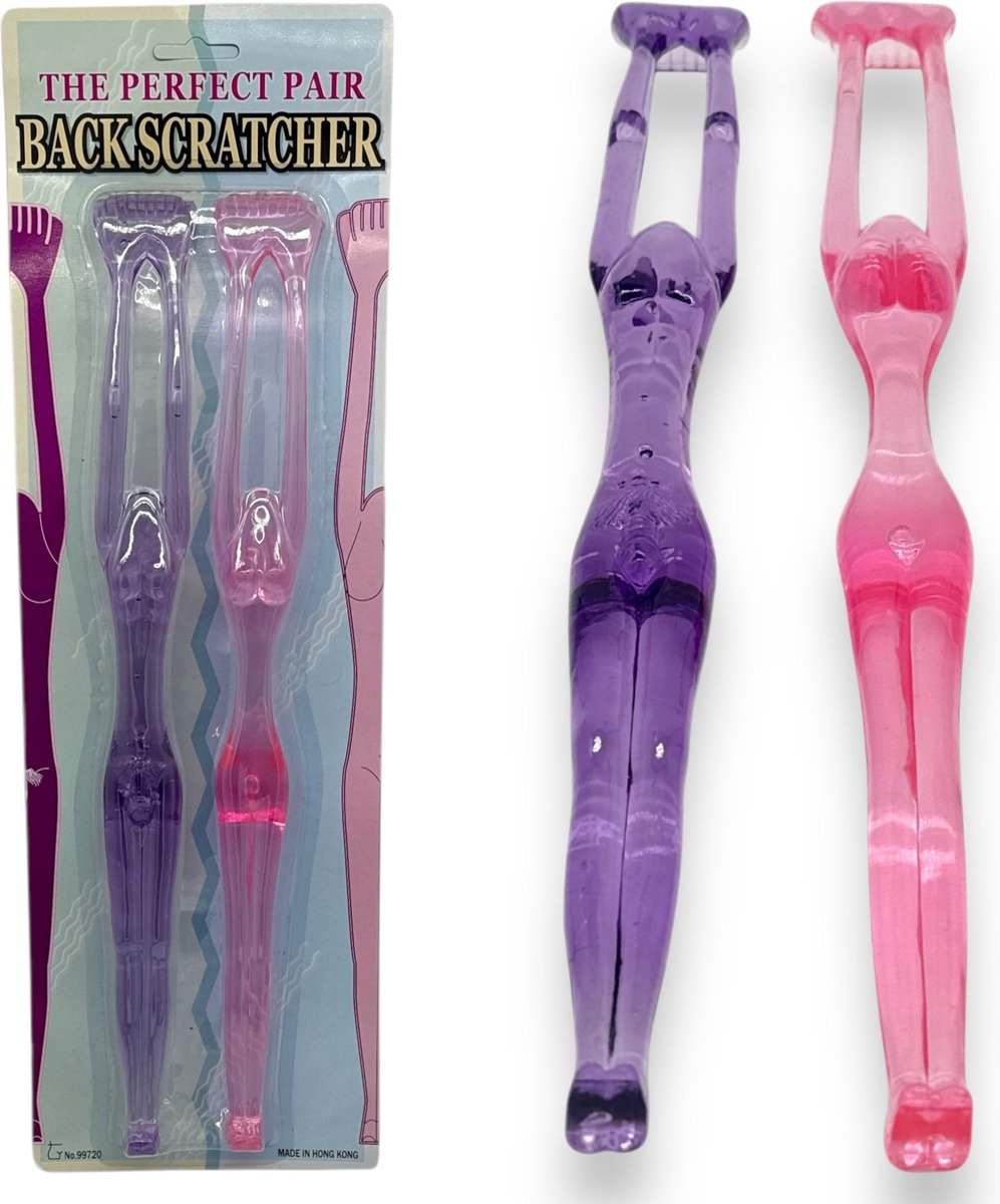 Goedkoopste The Perfect Pair Backscratcher - Humoristische Rugkrabbers