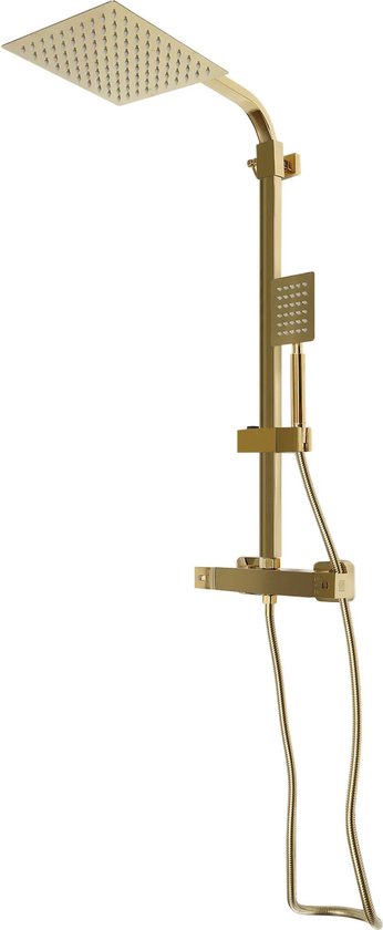 Foto: Owen finch 1 gats douchmengkraan brushed nickel geborsteld nikkel rvs pvd